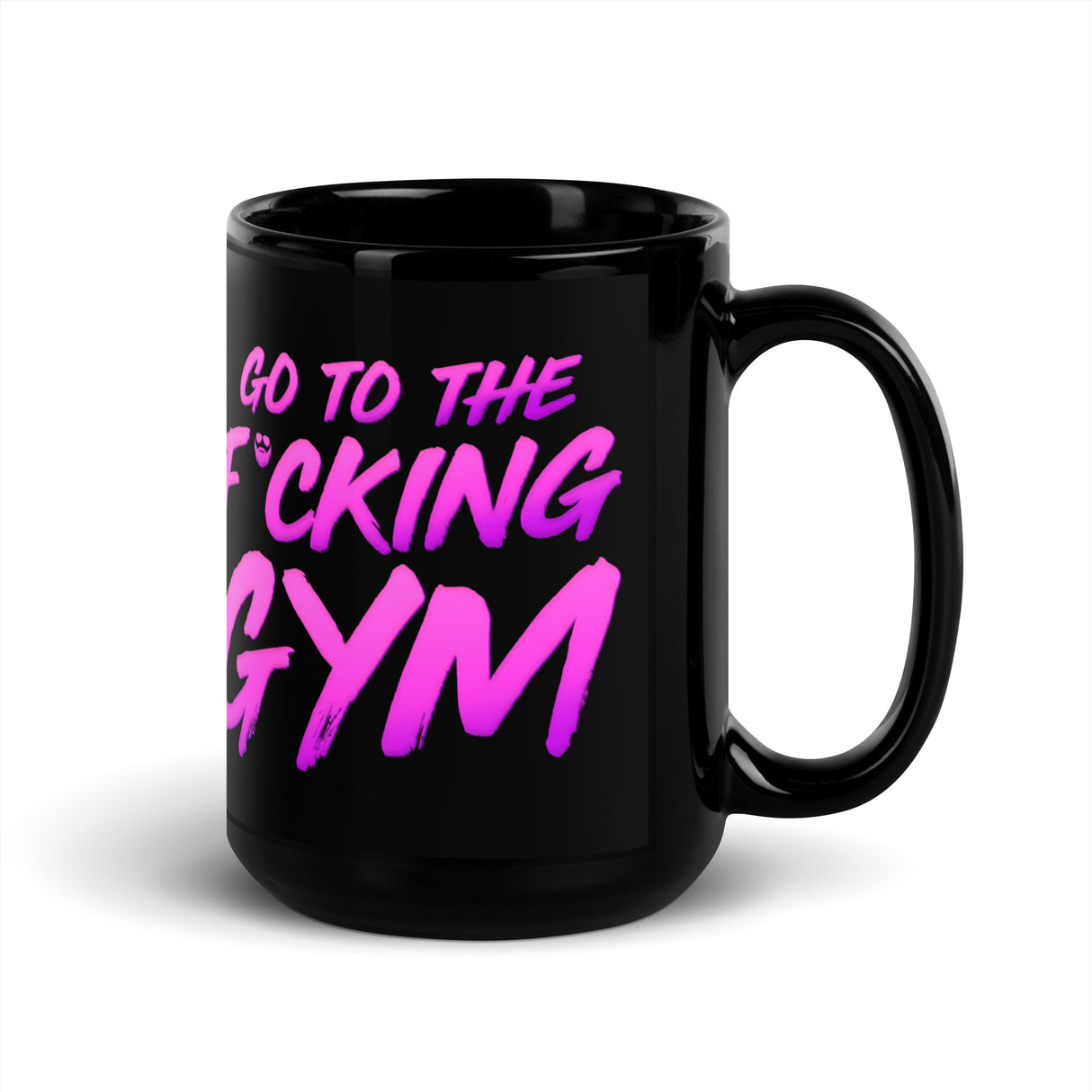 Go To The F*cking Gym Magenta Mug