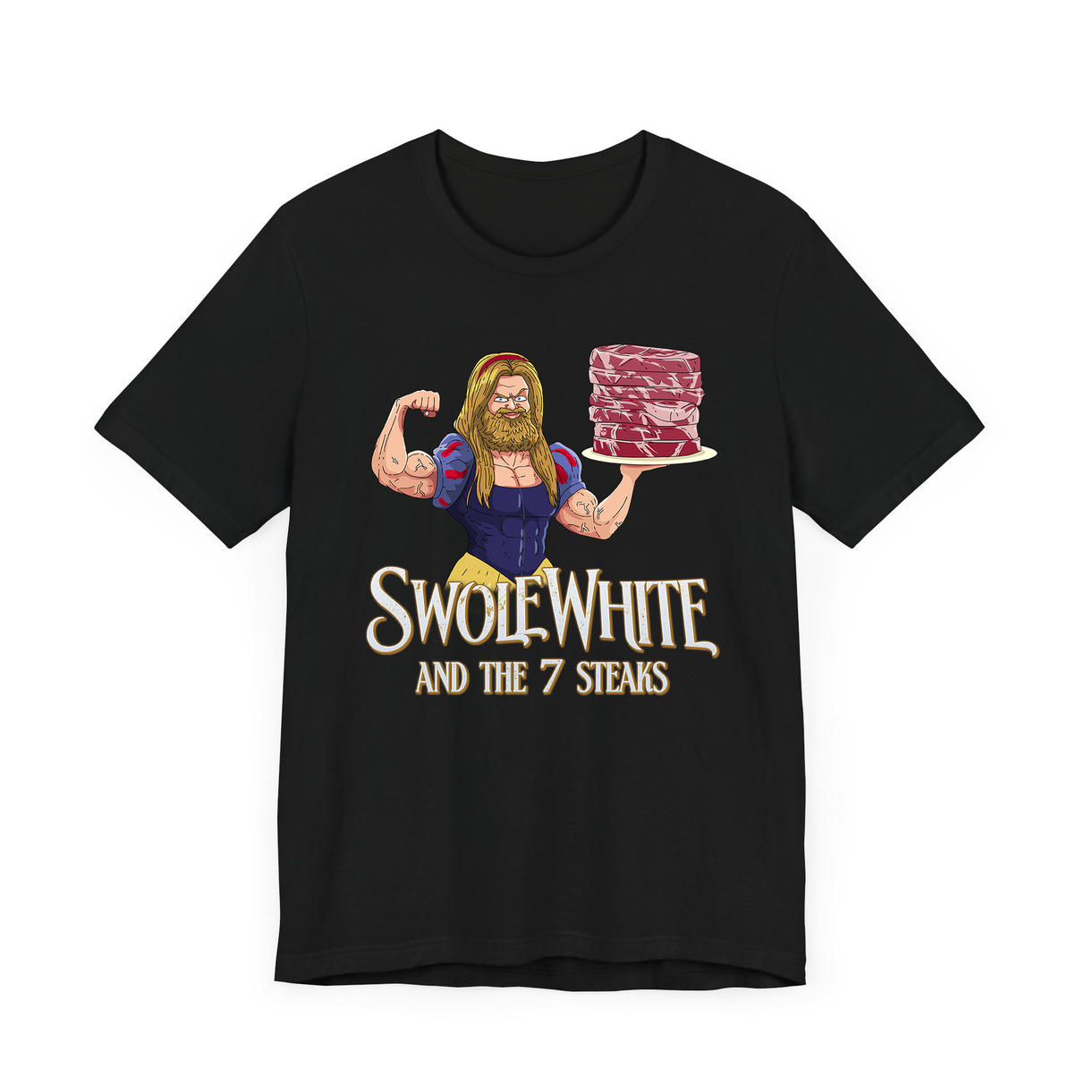 Swole White T-Shirt