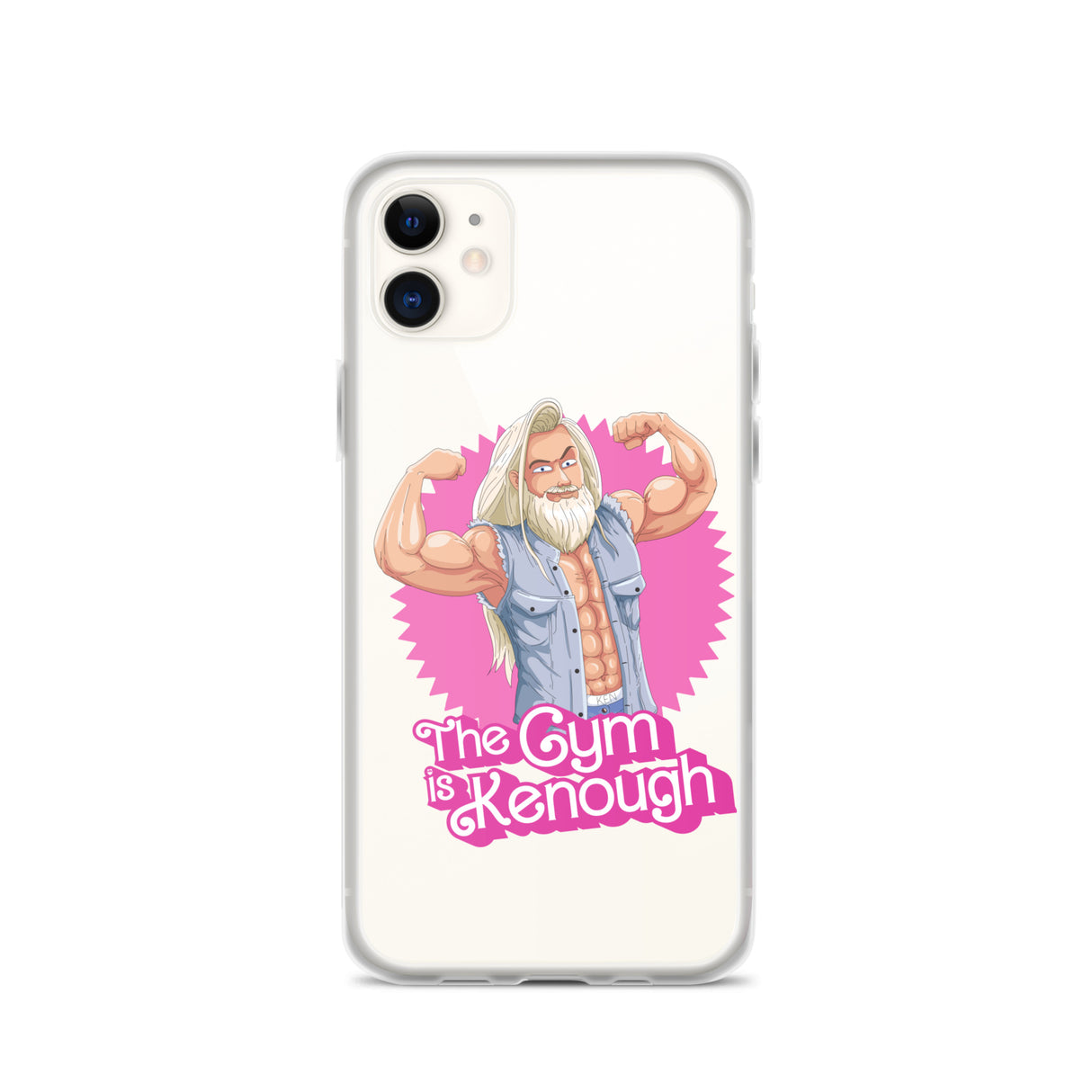 The Gym Is Kenough (Image) iPhone Case