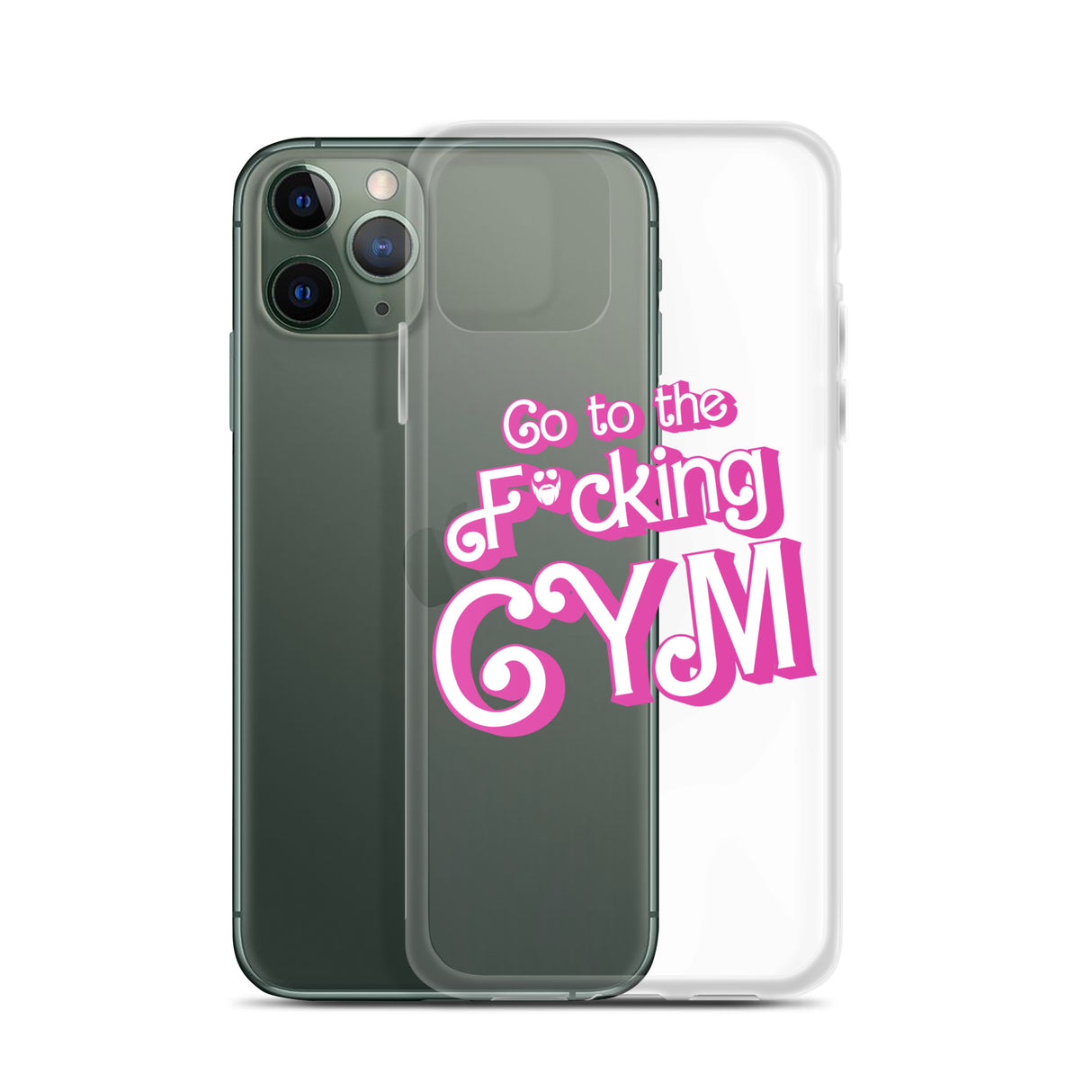 Go To The F*cking Gym (Barbie) Clear Case for iPhone®