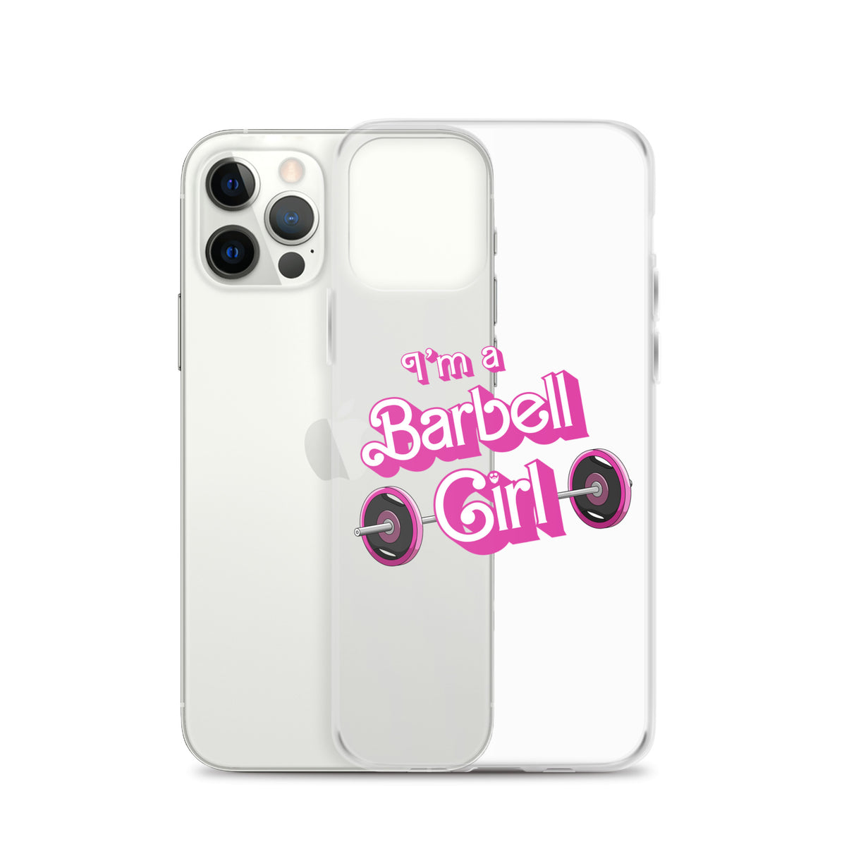 I'm a Barbell Girl iPhone Case