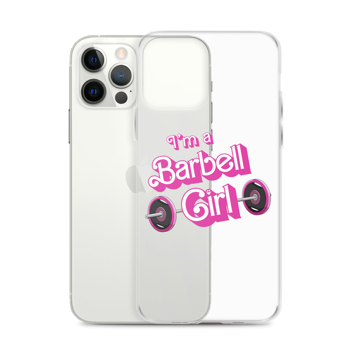 I'm a Barbell Girl iPhone Case