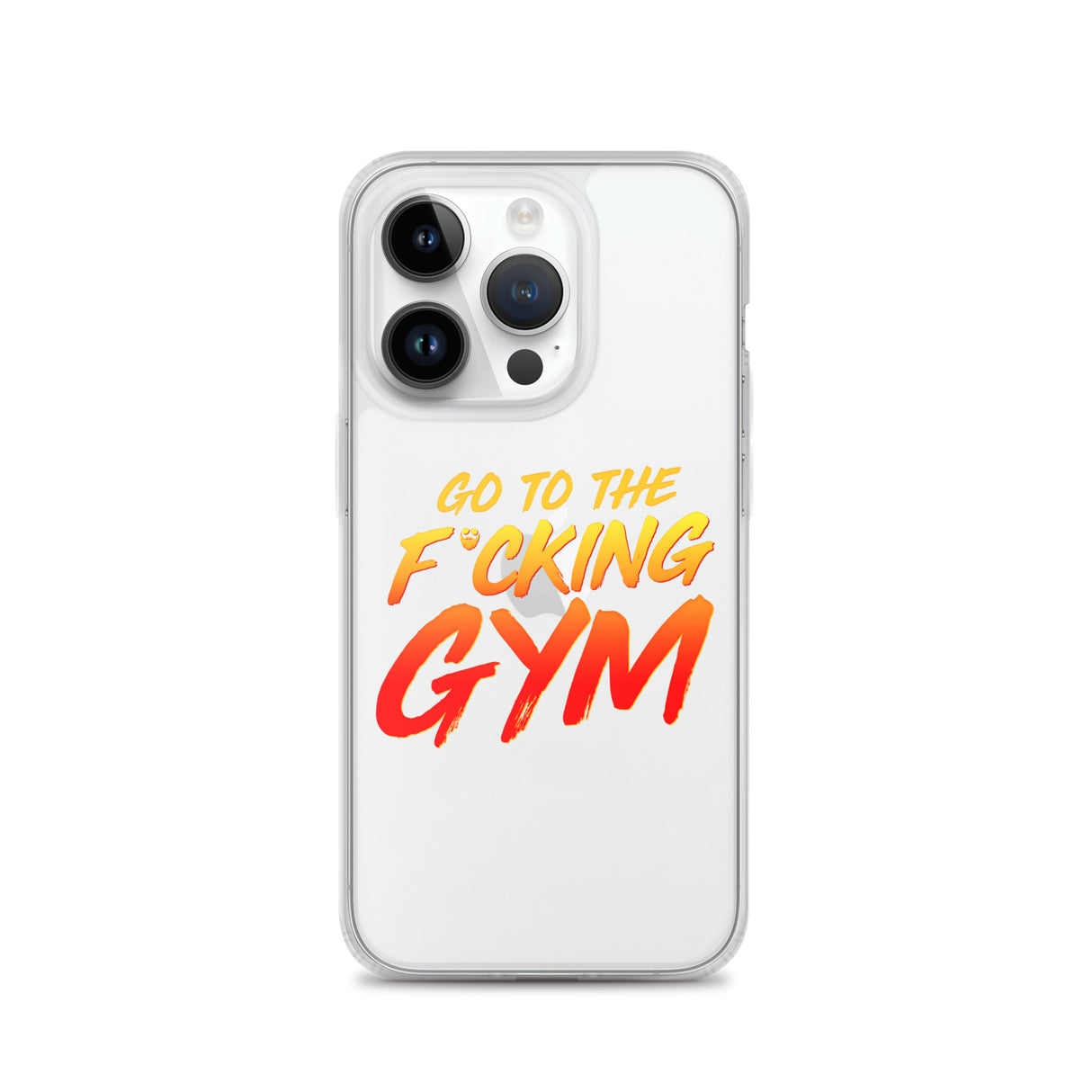 Go To The F*cking Gym iPhone Case