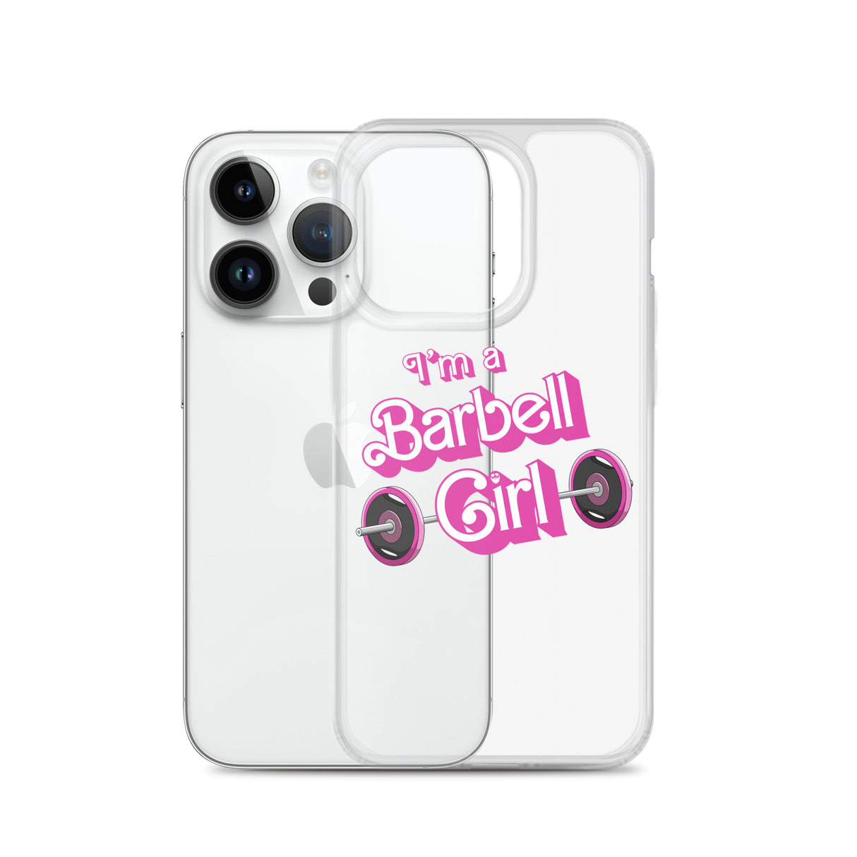 I'm a Barbell Girl iPhone Case
