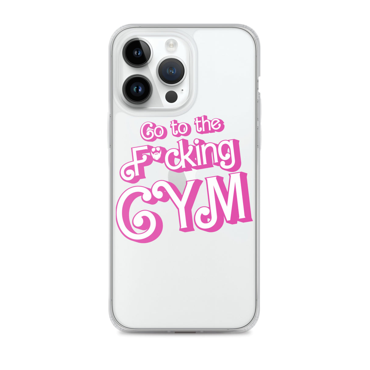 Go To The F*cking Gym (Barbie) Clear Case for iPhone®
