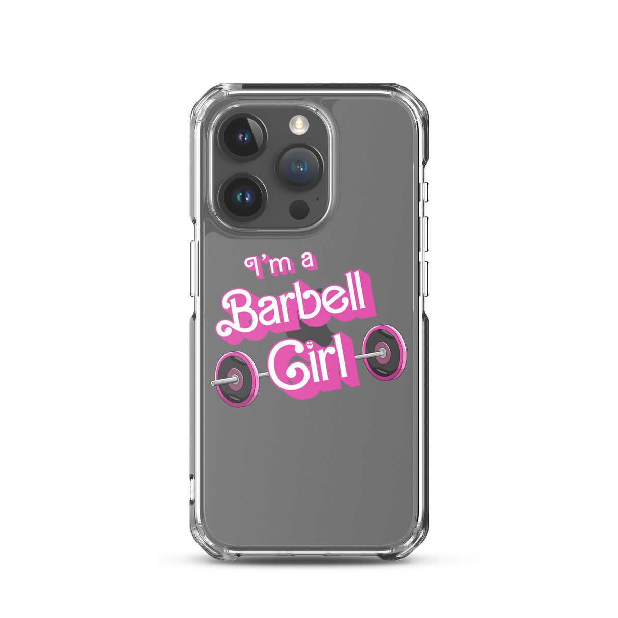 I'm a Barbell Girl iPhone Case