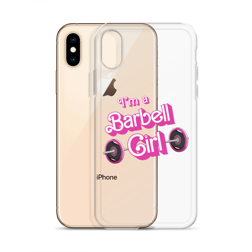 I'm a Barbell Girl iPhone Case