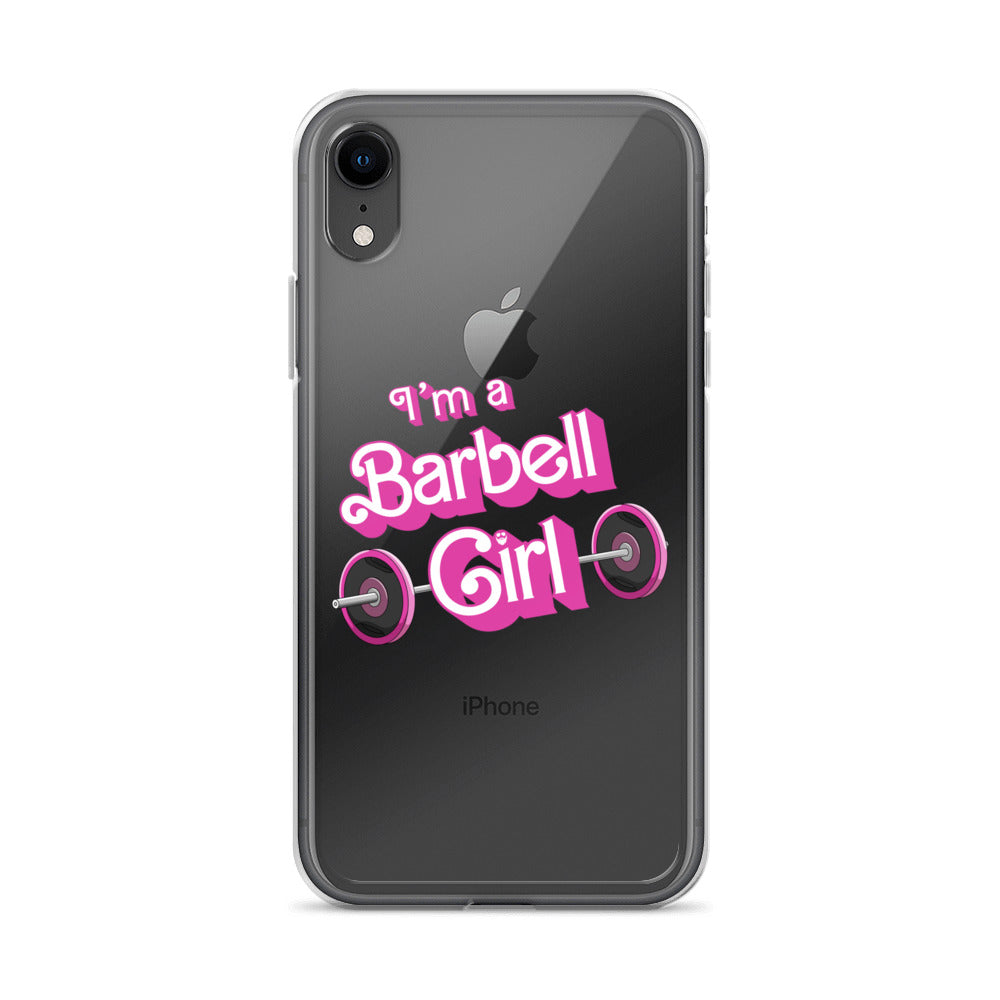 I'm a Barbell Girl iPhone Case