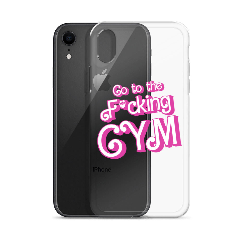 Go To The F*cking Gym (Barbie) Clear Case for iPhone®