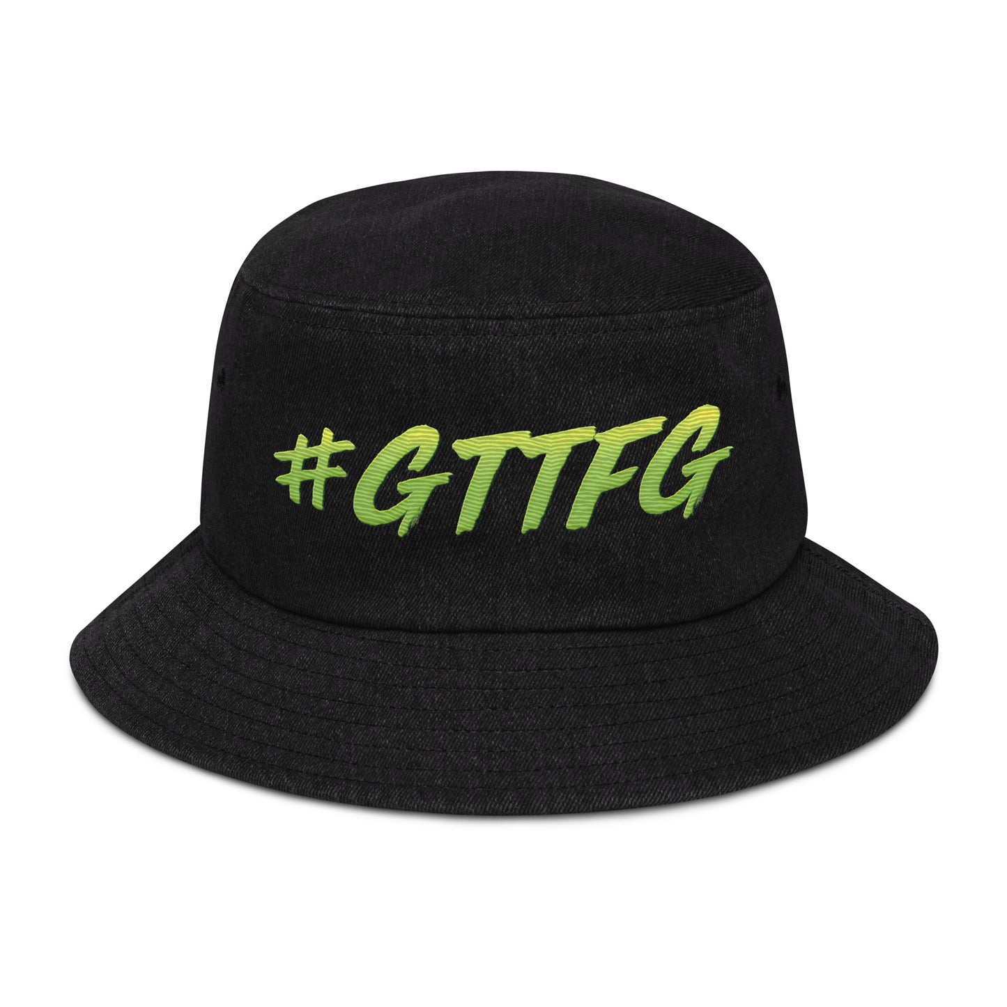 GTTFG Green Denim Bucket Hat