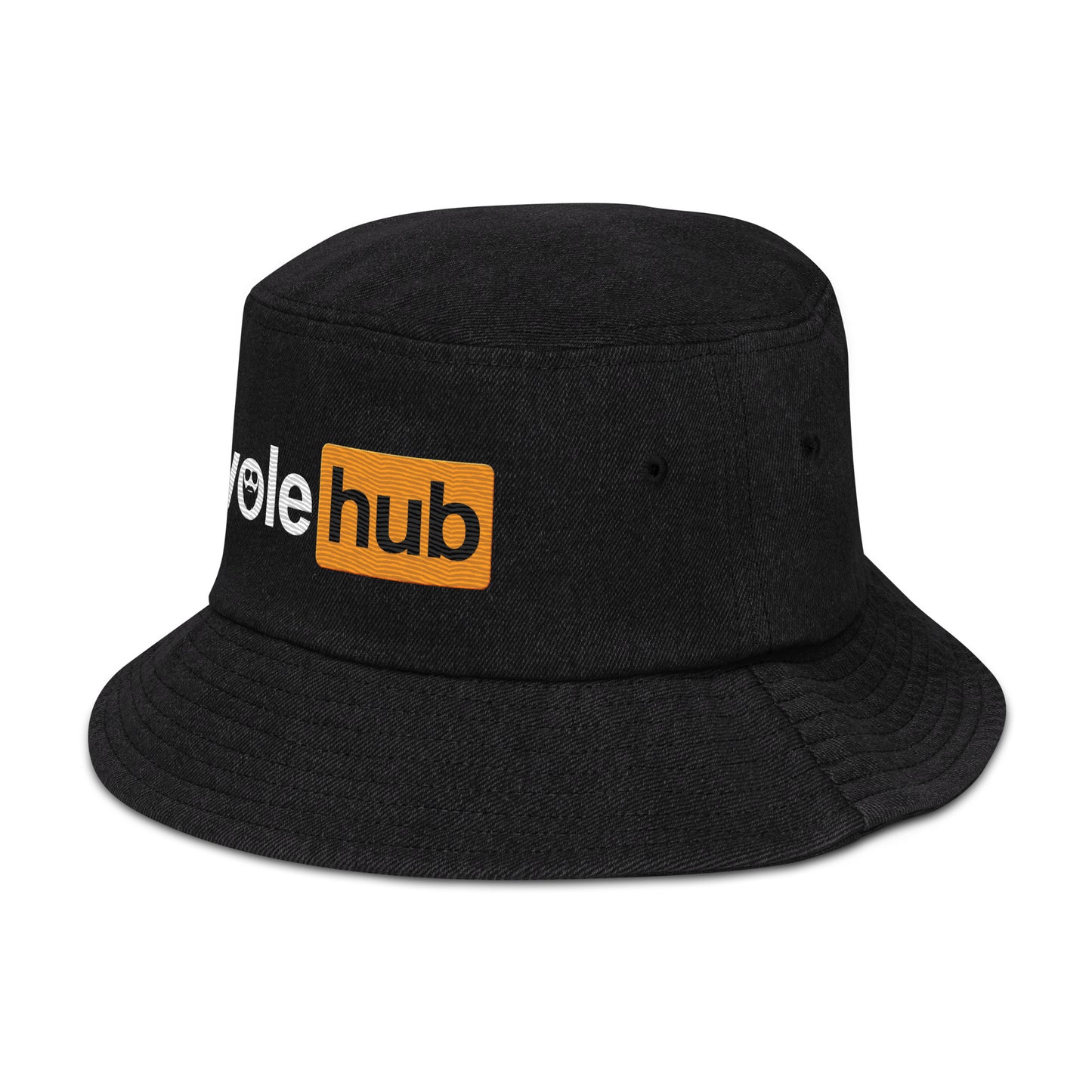 Swole Hub Denim Bucket Hat