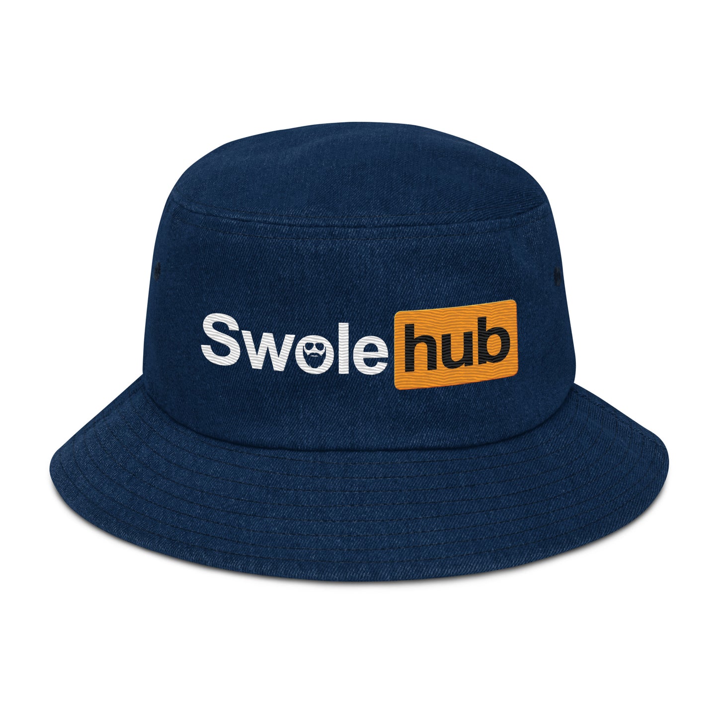Swole Hub Denim Bucket Hat