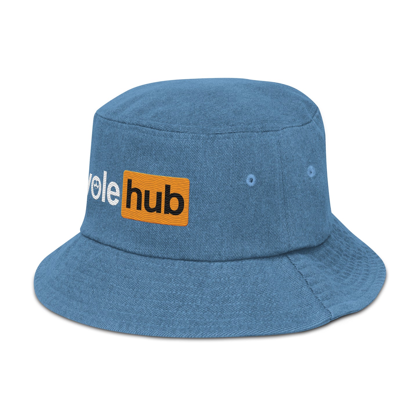 Swole Hub Denim Bucket Hat