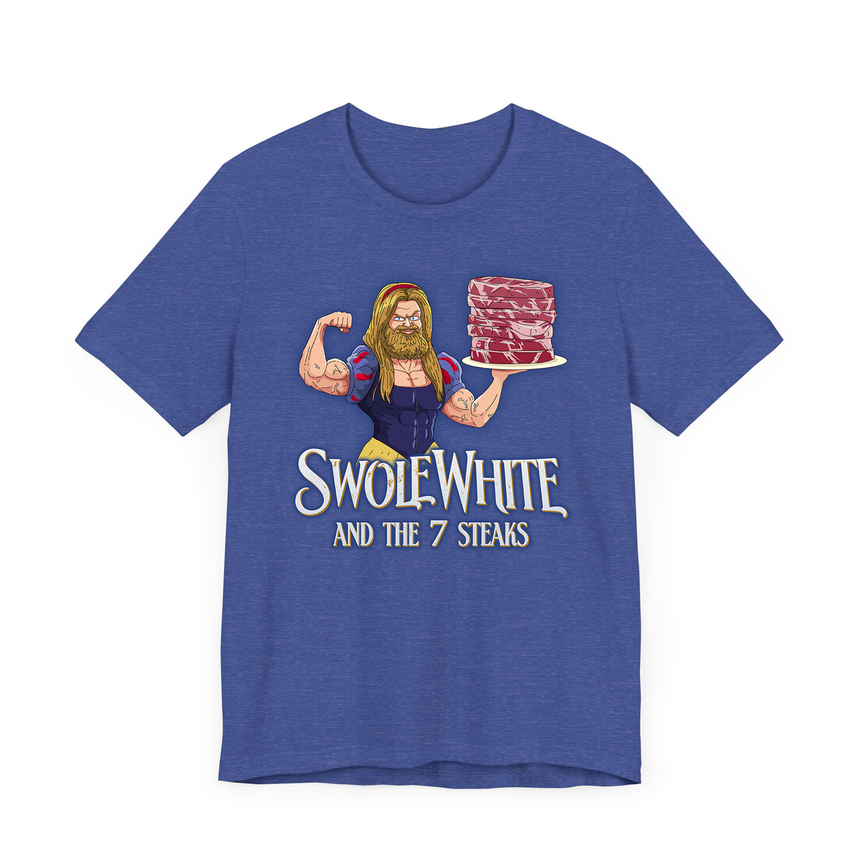 Swole White T-Shirt