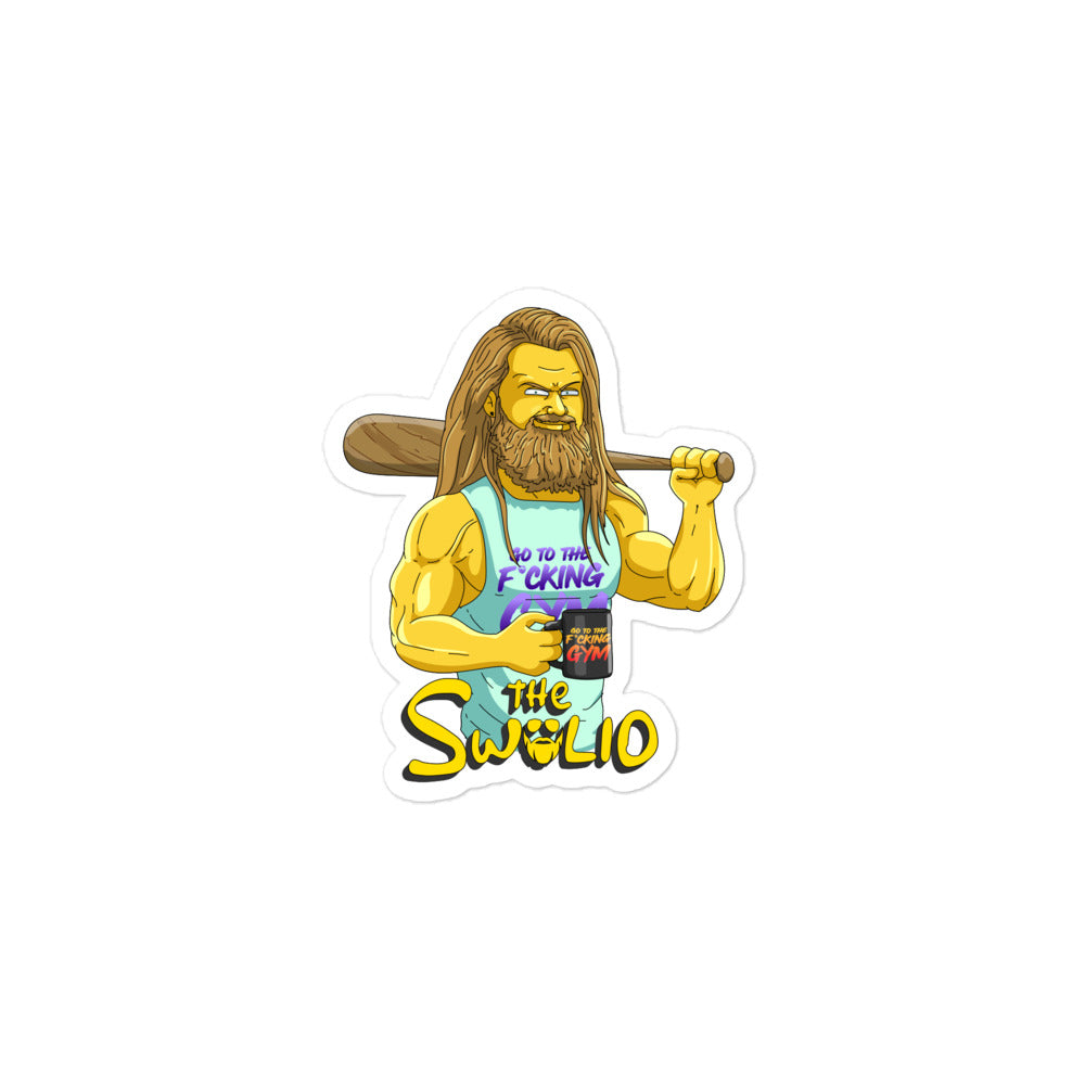 The Swolio (The Simpsons) Sticker