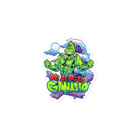 Ve Al Puto Gimnasio Grinch Sticker