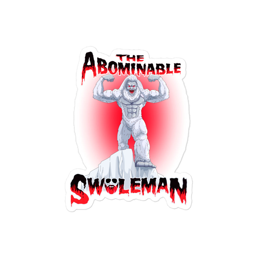 The Abominable Swoleman Stickers