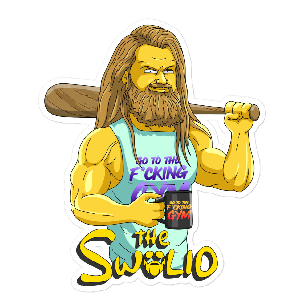 The Swolio (The Simpsons) Sticker