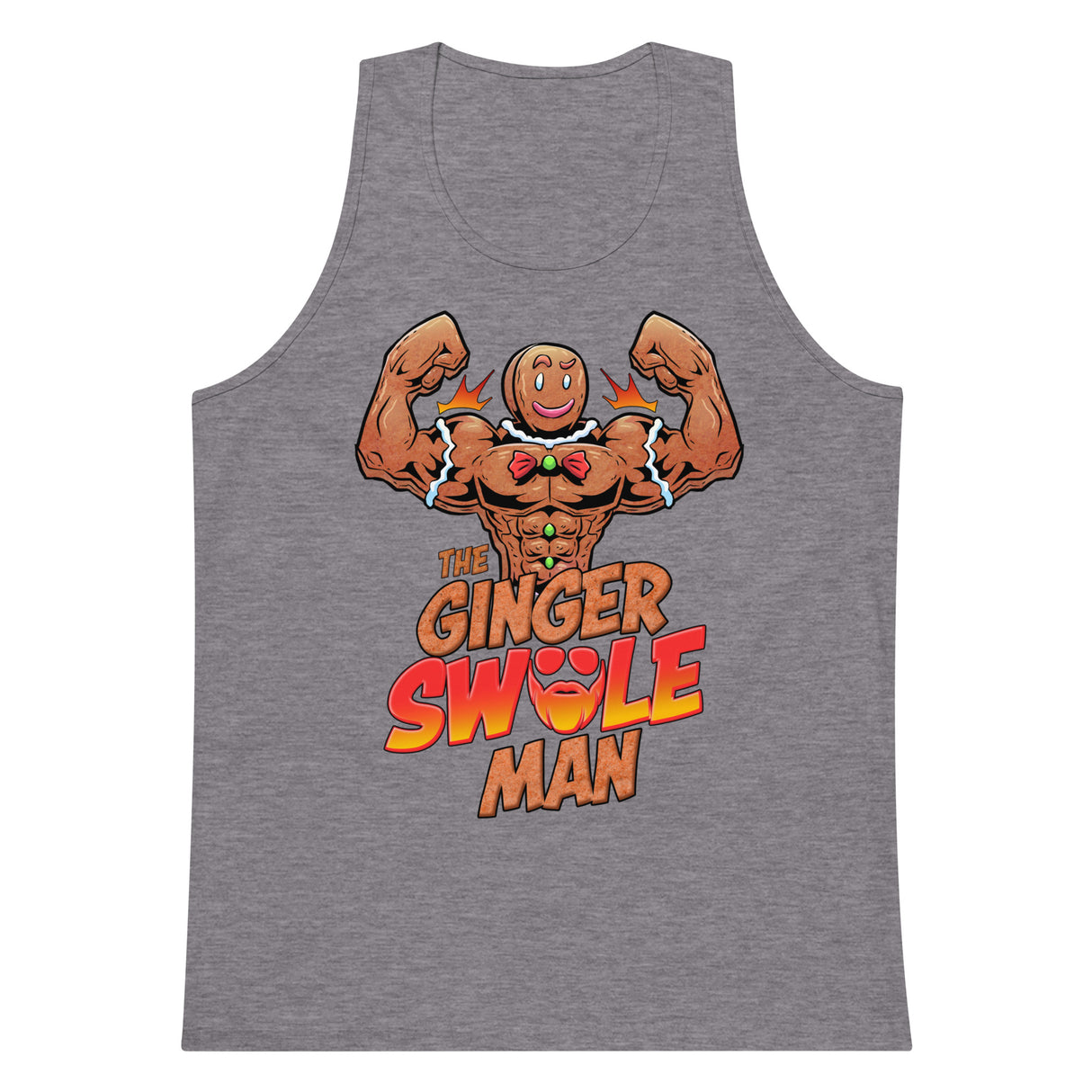 The Ginger Swole Man Premium Tank Top