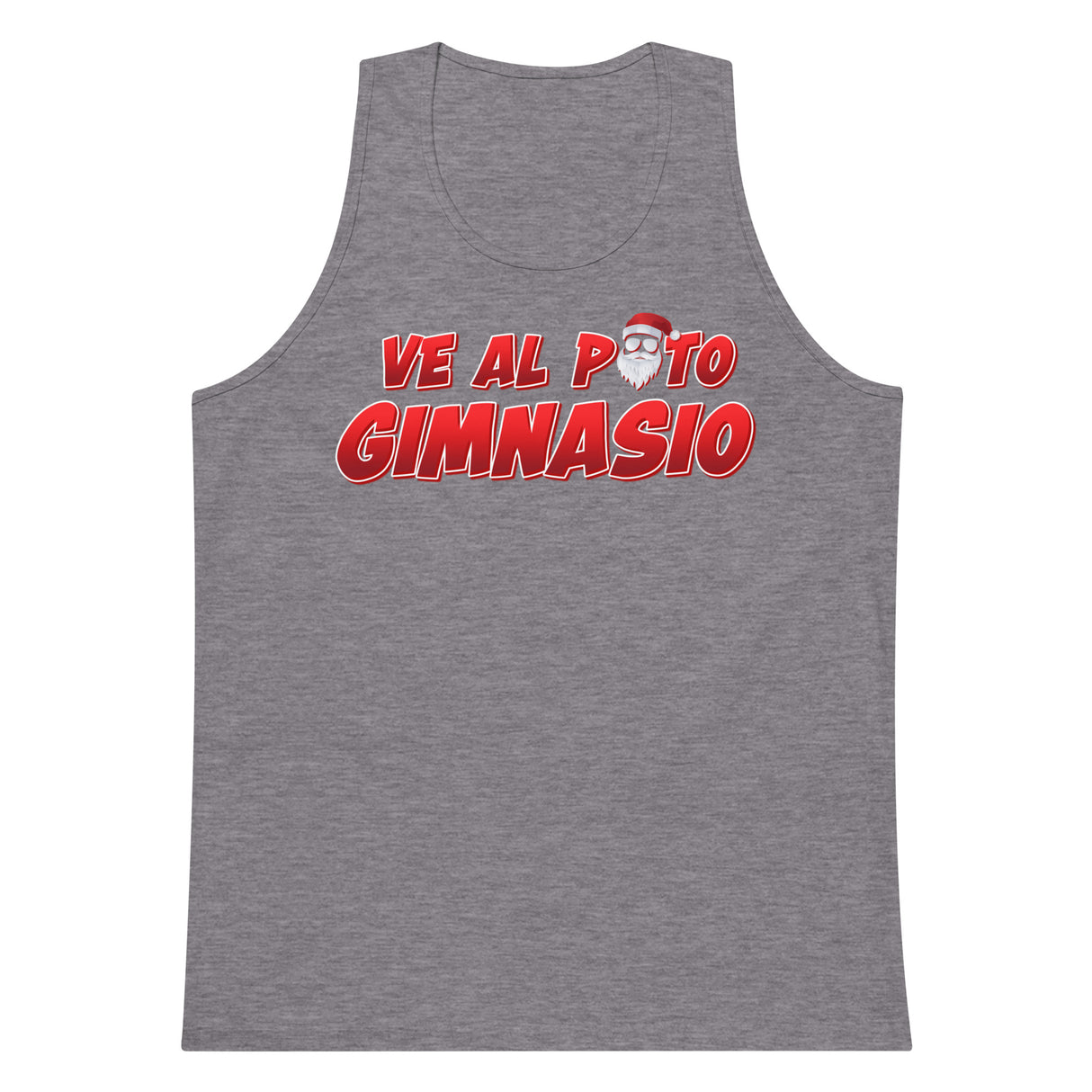 Ve Al Puto Gimnasio Papa Noel Premium Tank Top
