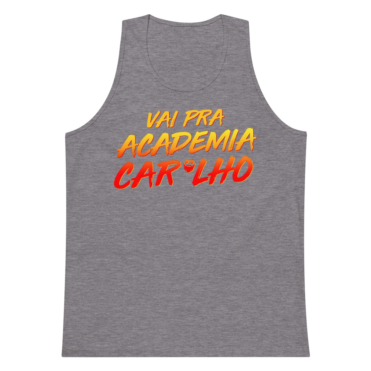 Vai Pra Academia Caralho Premium Tank Top