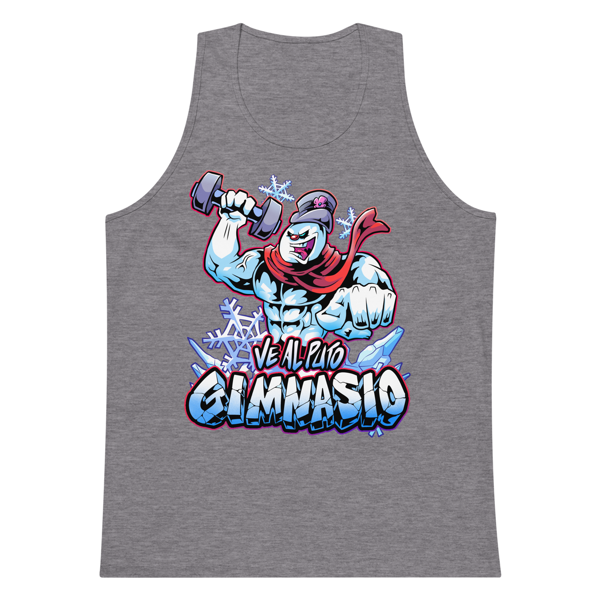 Frosty Ve Al Puto Gimnasio Premium Tank Top