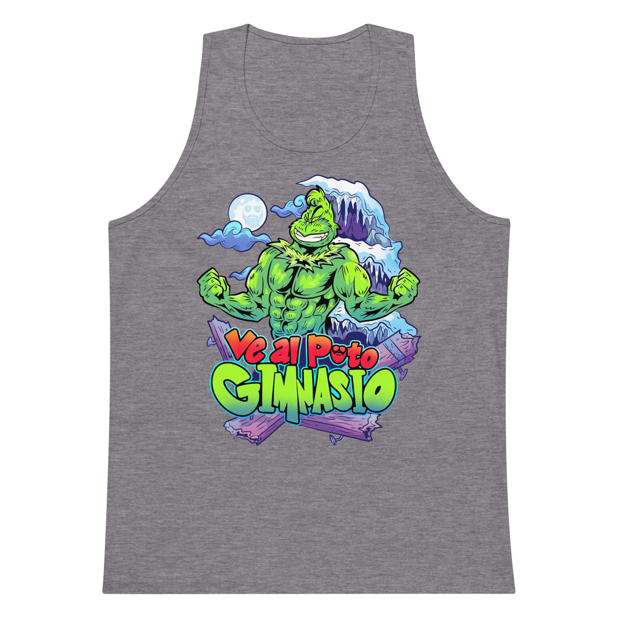 Ve Al Puto Gimnasio Grinch Premium Tank Top
