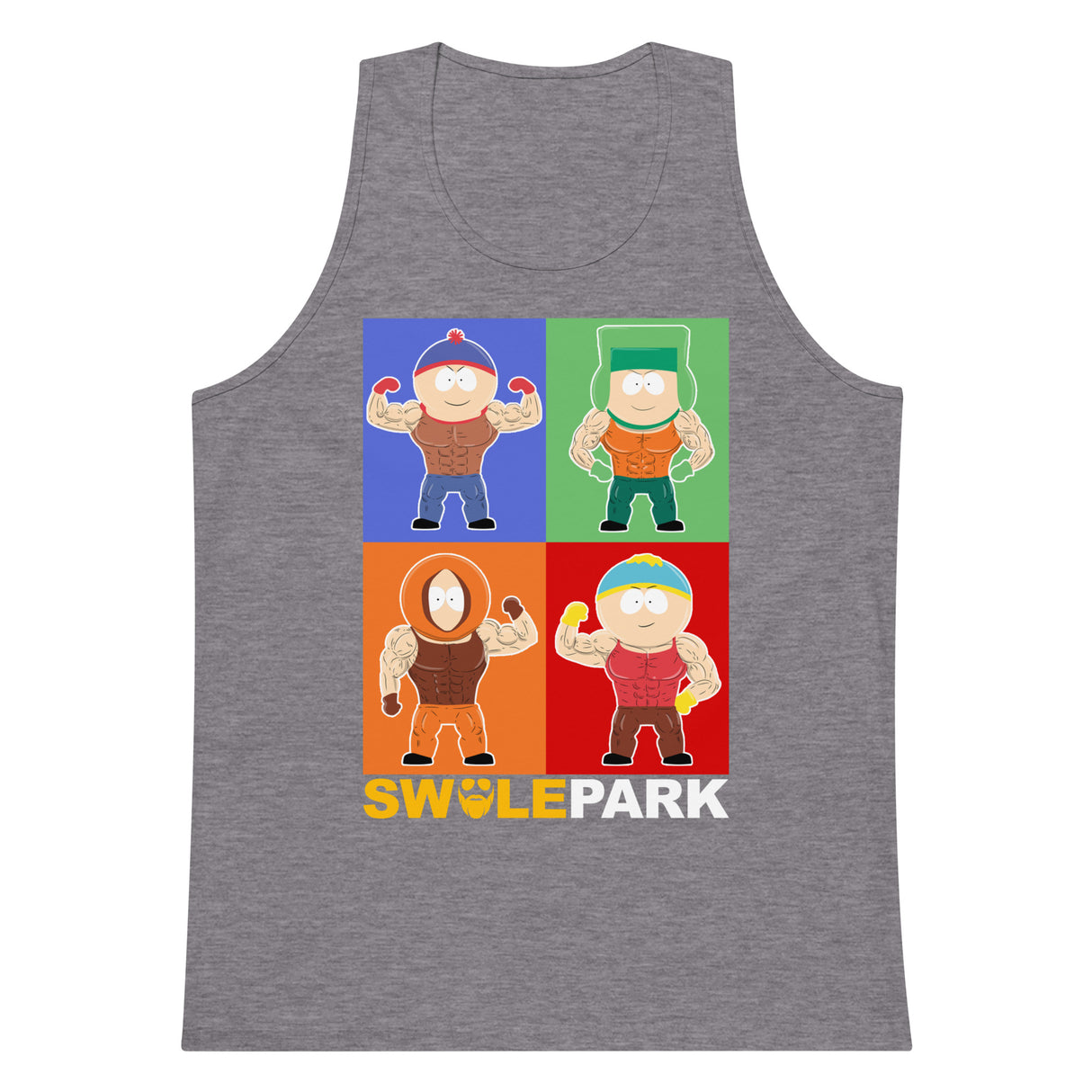 Swole Park Premium Tank Top
