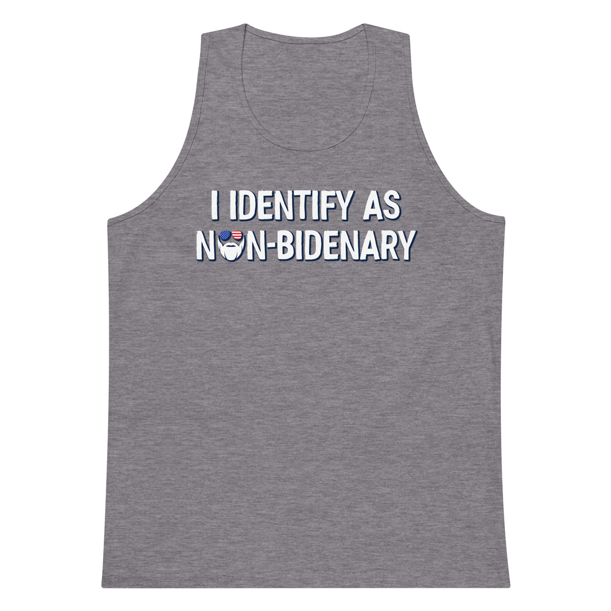 I Identify As Non-Bidenary Premium Tank Top