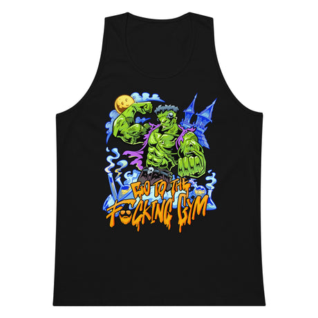 Frankenstein Go To The F*cking Gym Premium Tank Top
