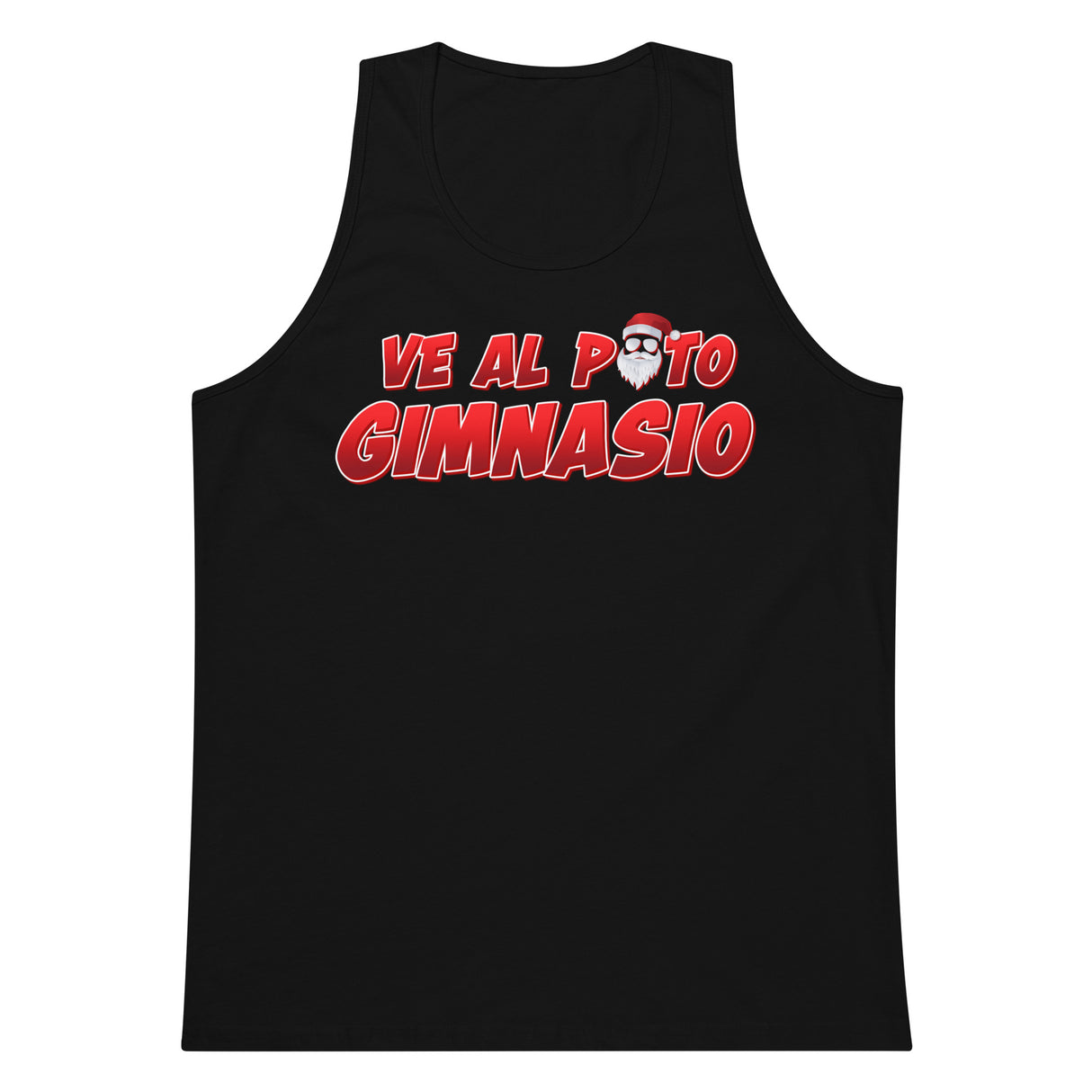 Ve Al Puto Gimnasio Papa Noel Premium Tank Top
