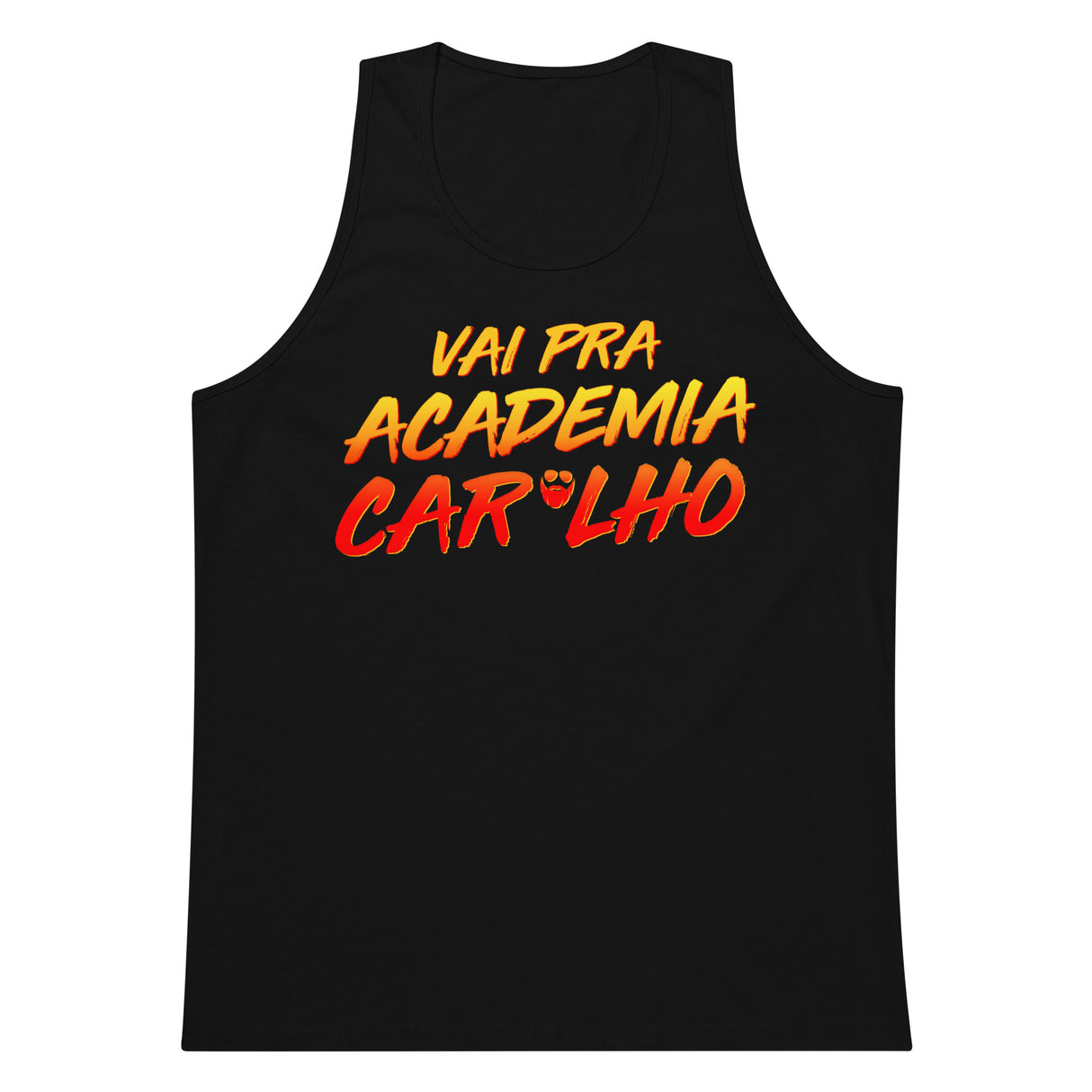 Vai Pra Academia Caralho Premium Tank Top