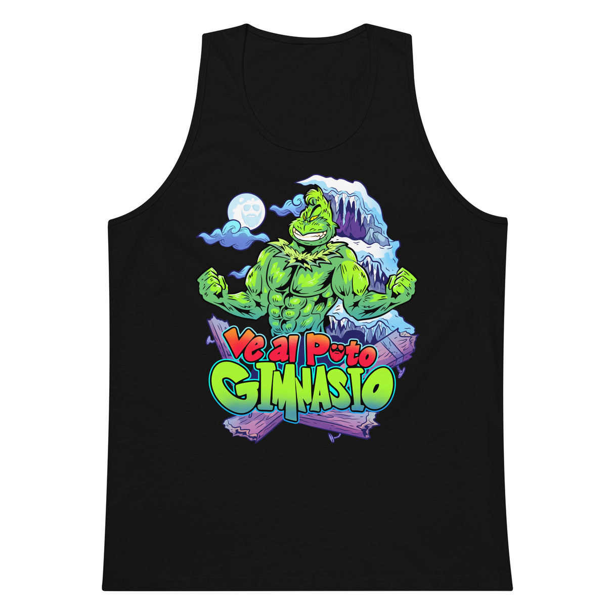 Ve Al Puto Gimnasio Grinch Premium Tank Top
