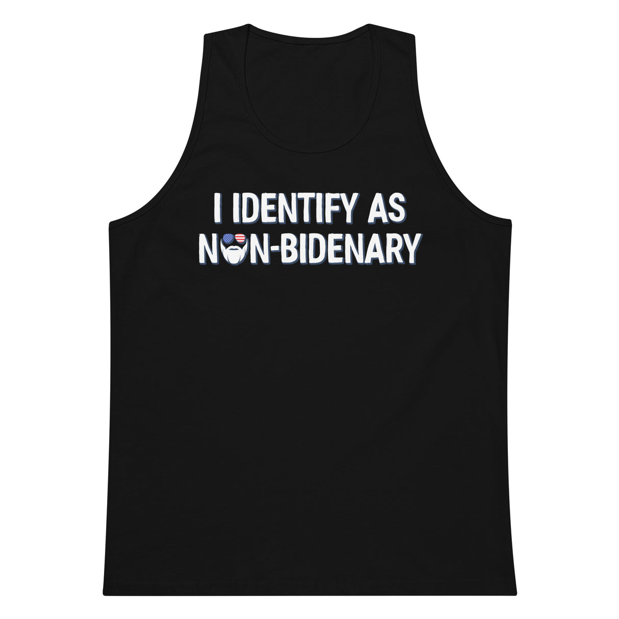 I Identify As Non-Bidenary Premium Tank Top
