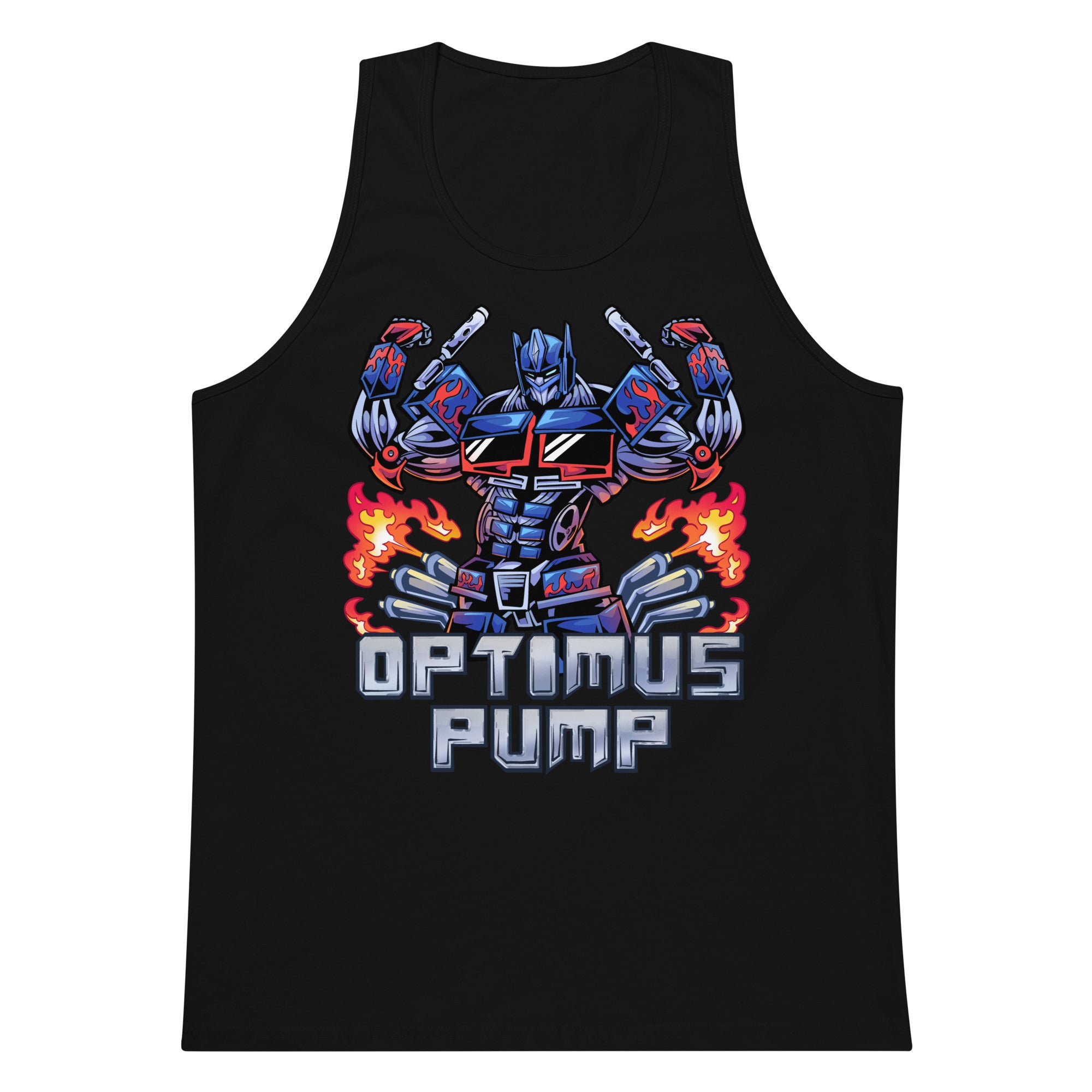 Optimus Pump Premium Tank Top – Papa Swolio
