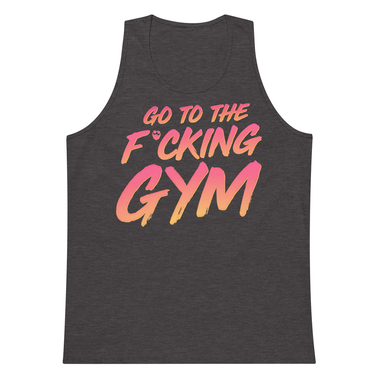 Go To The F*cking Gym Sunset Premium Tank Top