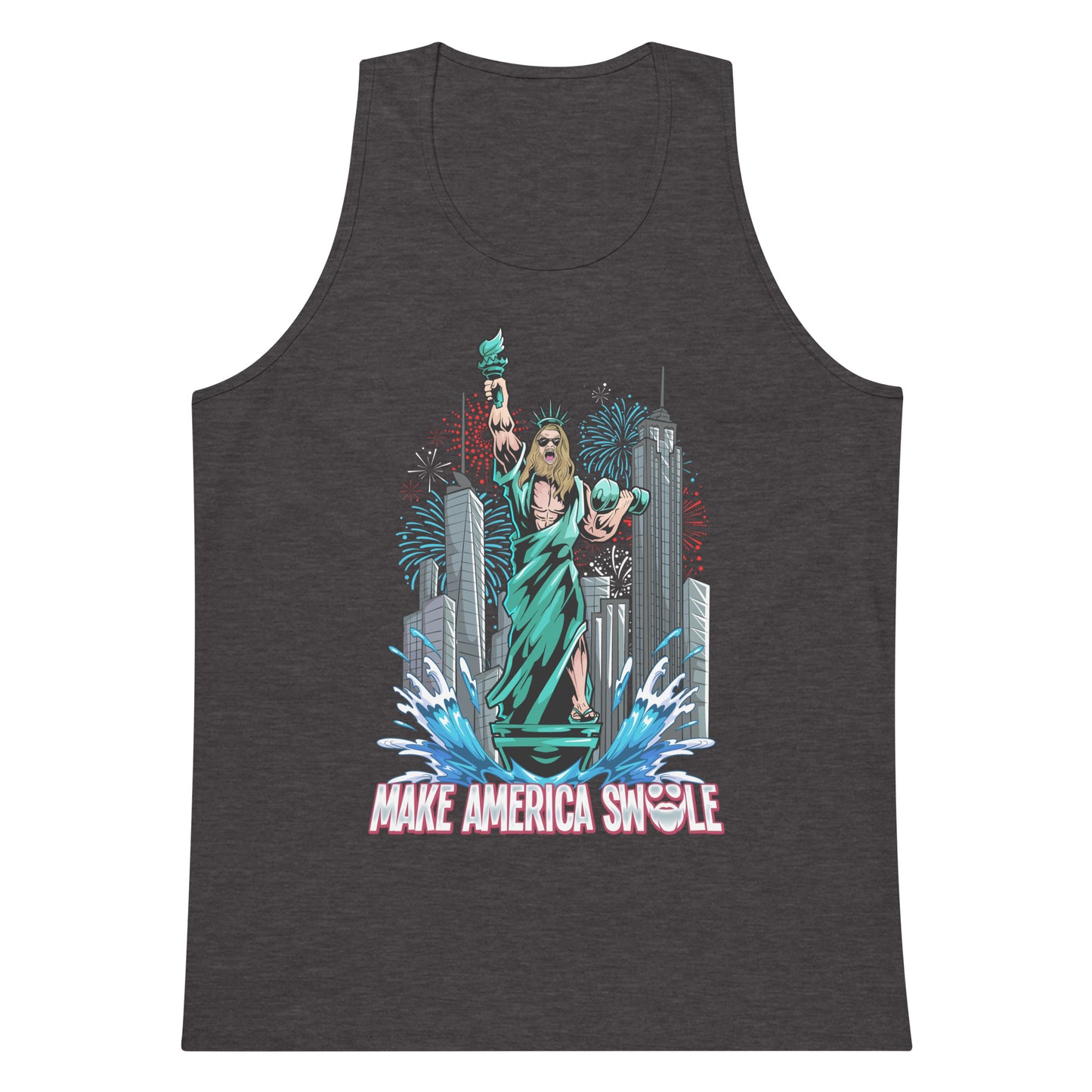 Make America Swole Premium Tank Top