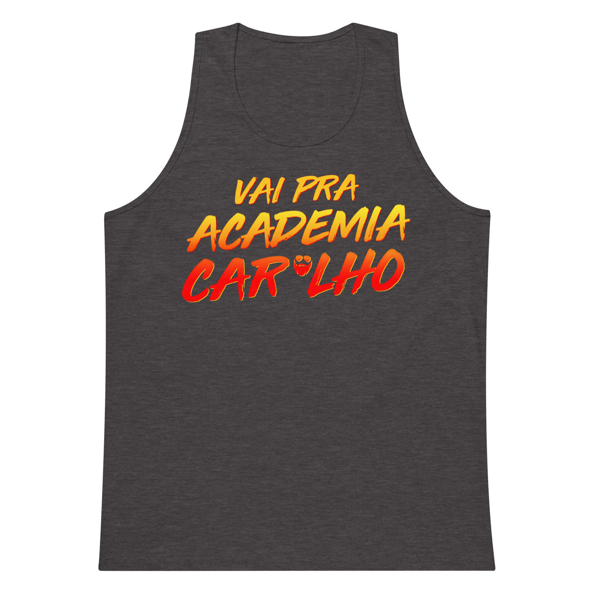 Vai Pra Academia Caralho Premium Tank Top