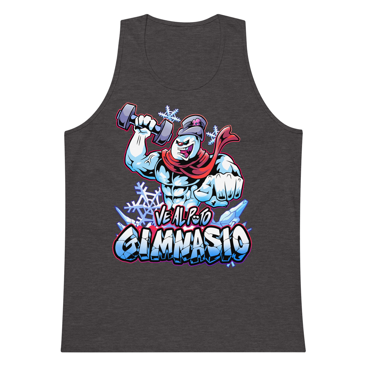 Frosty Ve Al Puto Gimnasio Premium Tank Top
