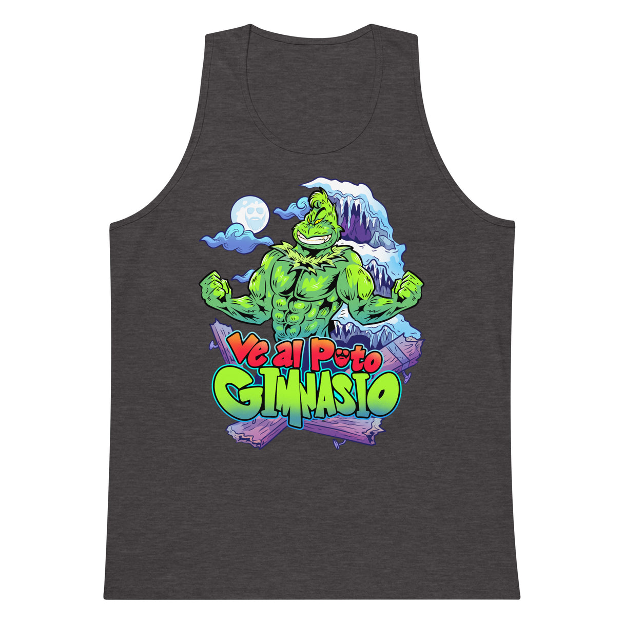 Ve Al Puto Gimnasio Grinch Premium Tank Top