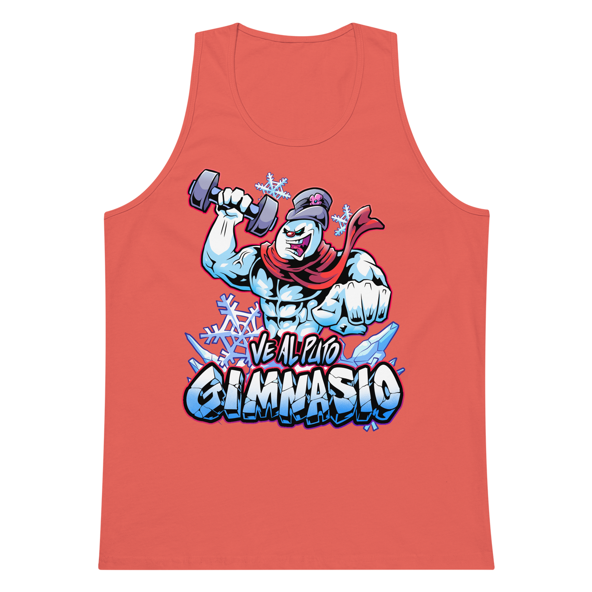 Frosty Ve Al Puto Gimnasio Premium Tank Top
