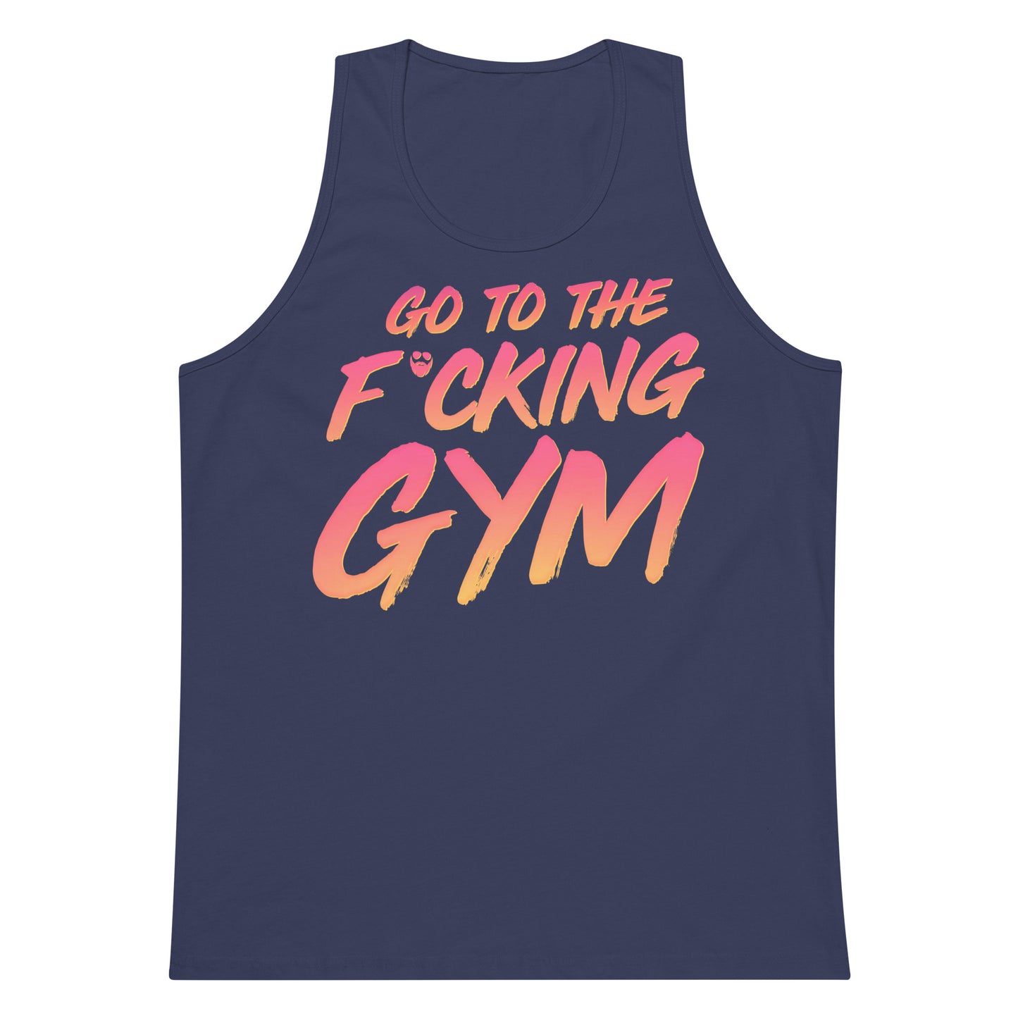 Go To The F*cking Gym Sunset Premium Tank Top