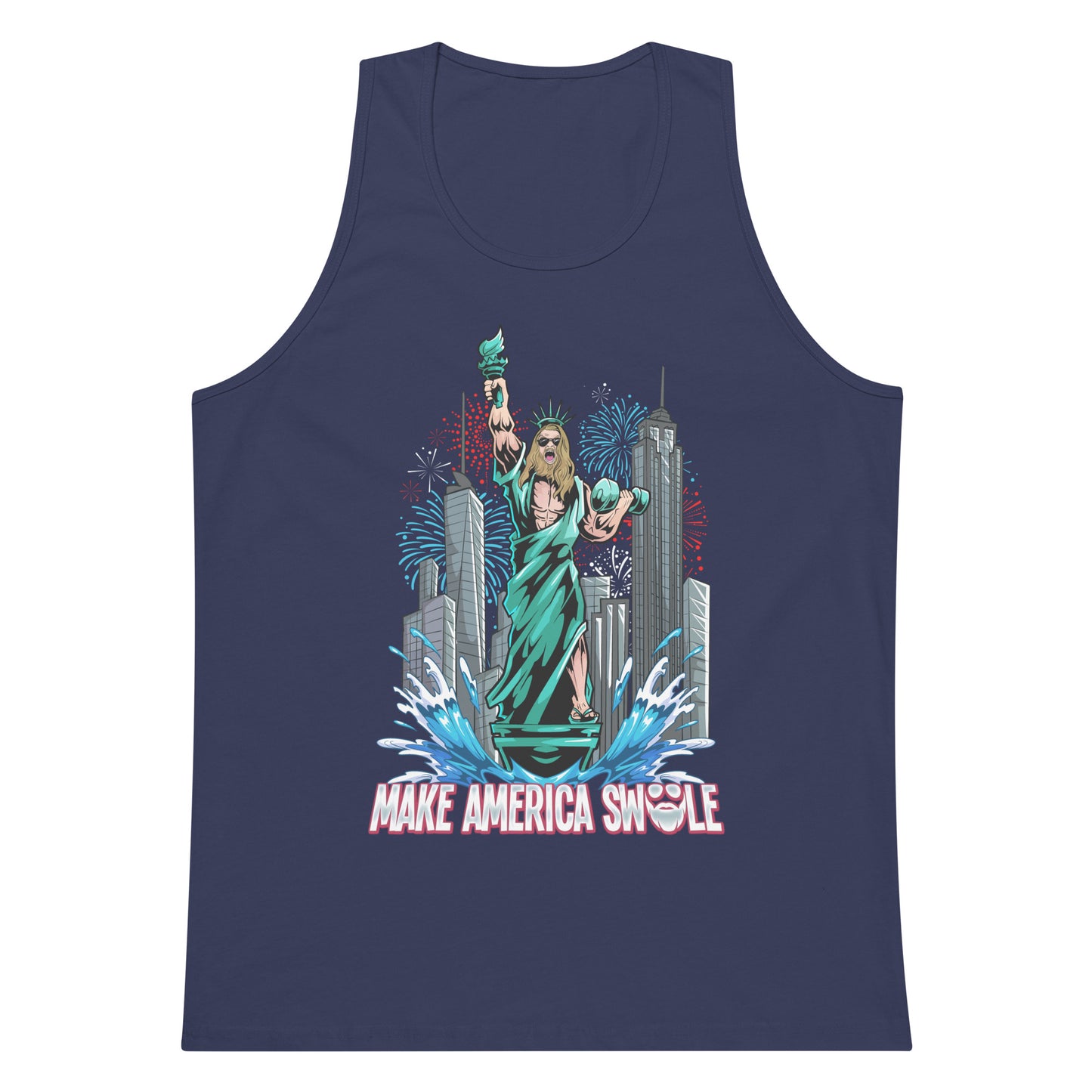 Make America Swole Premium Tank Top