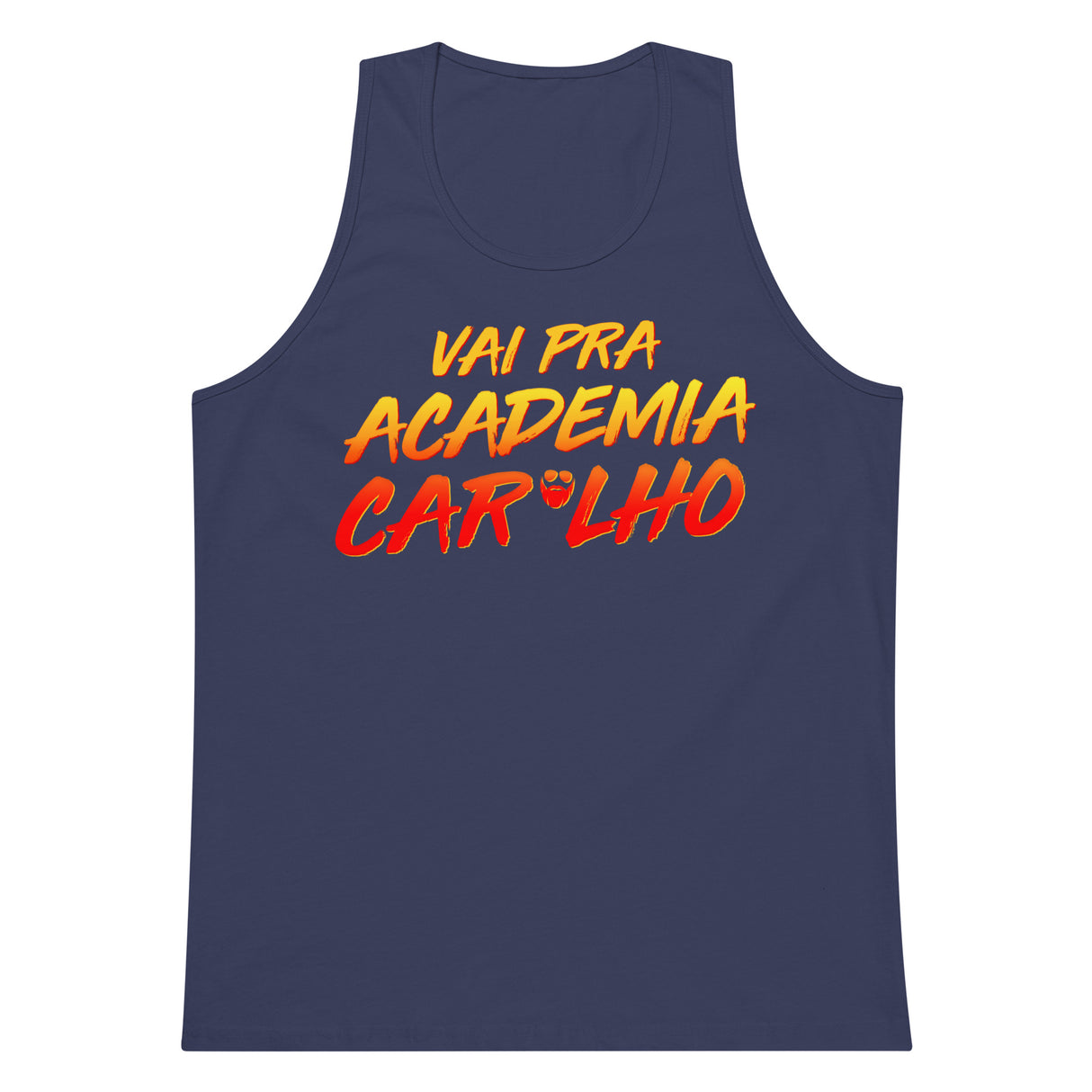 Vai Pra Academia Caralho Premium Tank Top