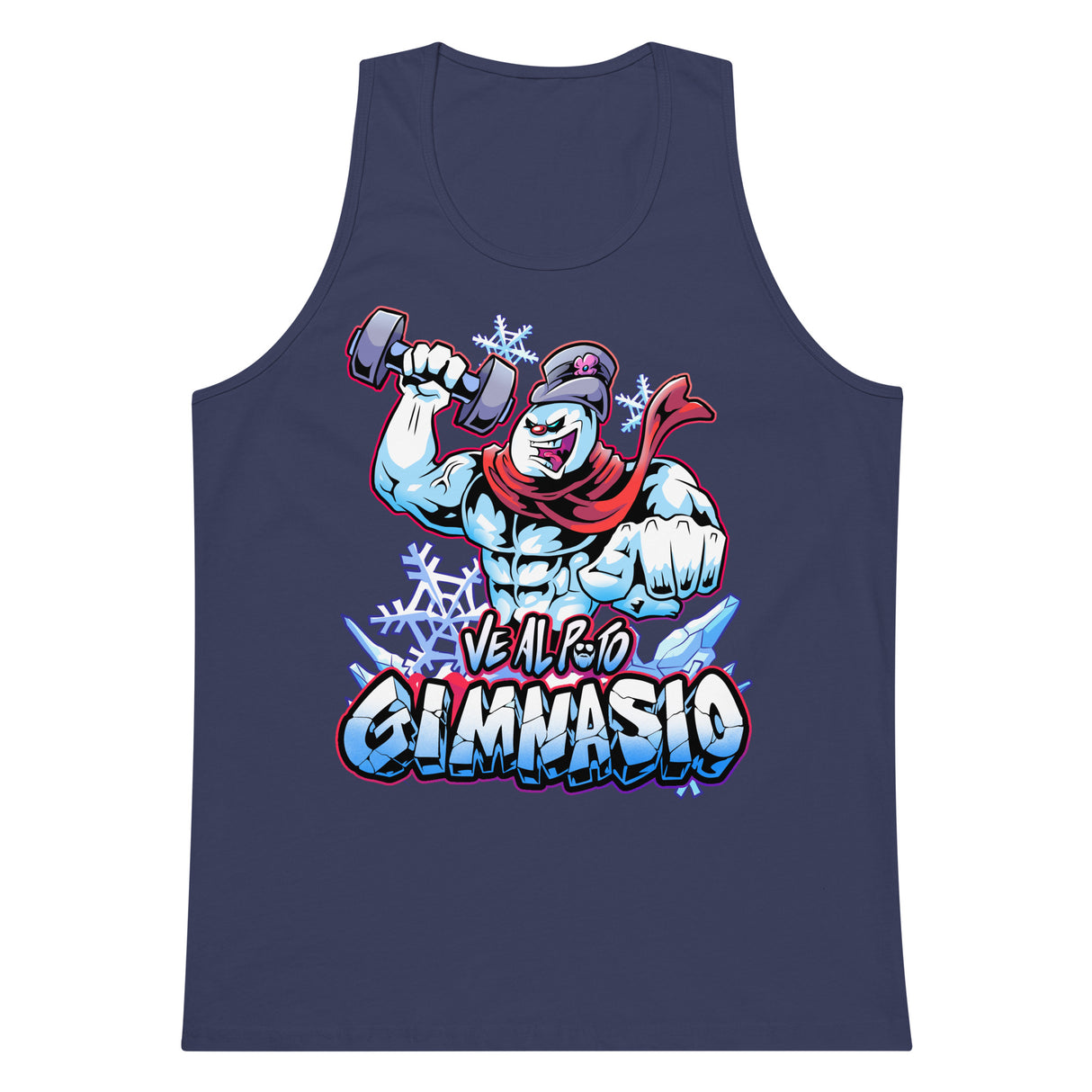 Frosty Ve Al Puto Gimnasio Premium Tank Top