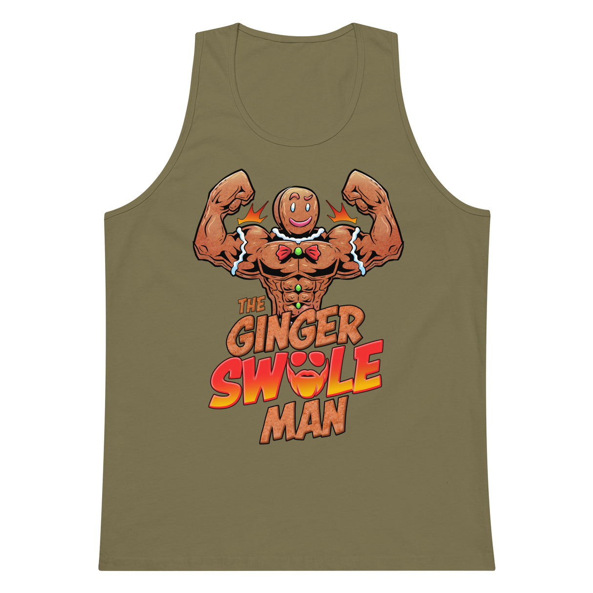 The Ginger Swole Man Premium Tank Top