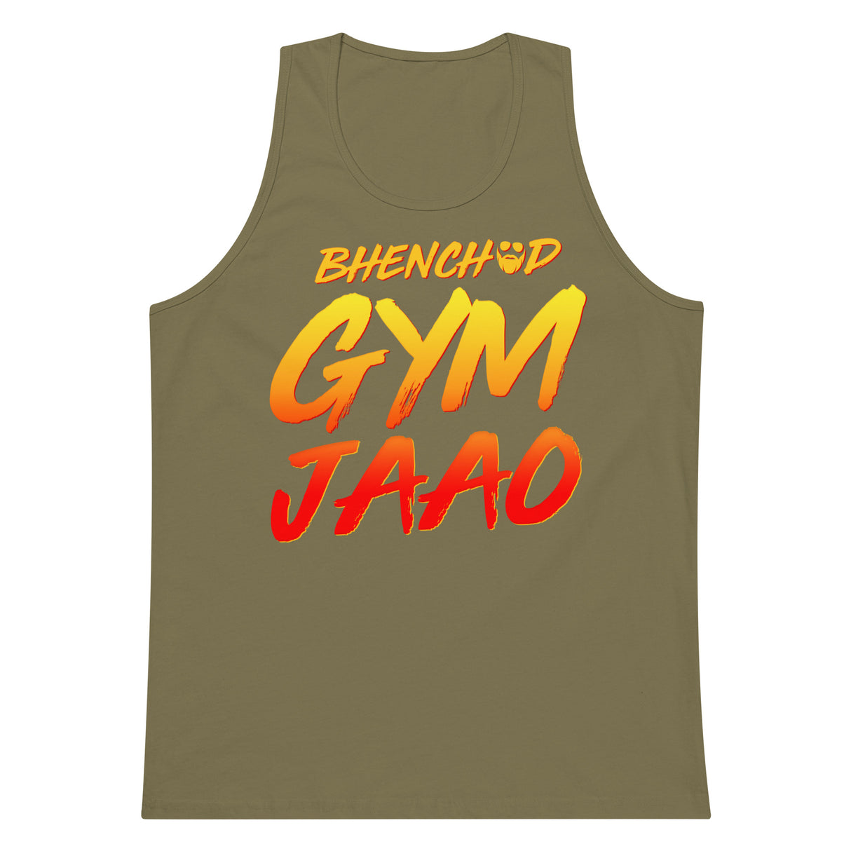 Bhenchod Gym Jaao Premium Tank Top