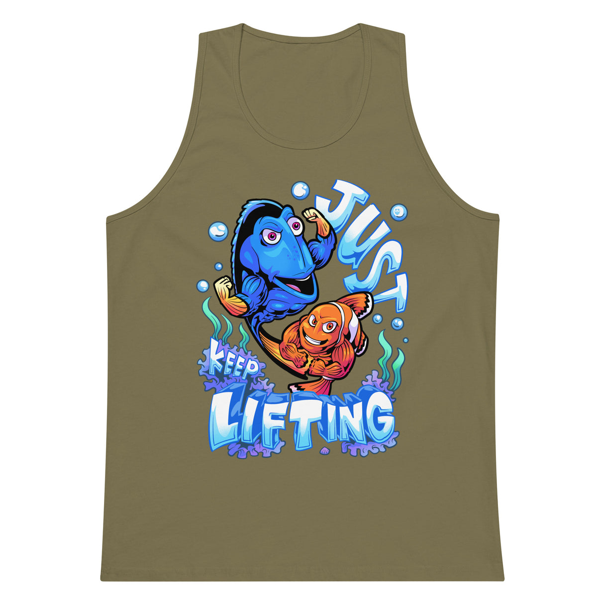 Just Keep Lifting Premium Tank Top
