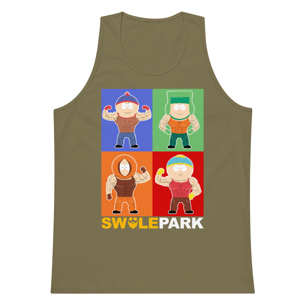 Swole Park Premium Tank Top
