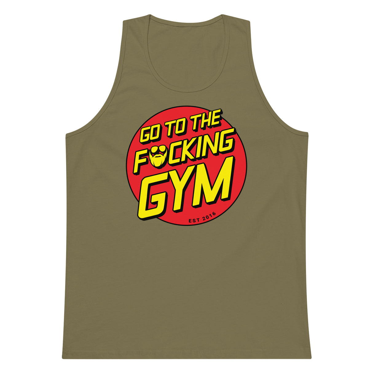 Go To The F*cking Gym (Santa Cruz) Premium Tank Top